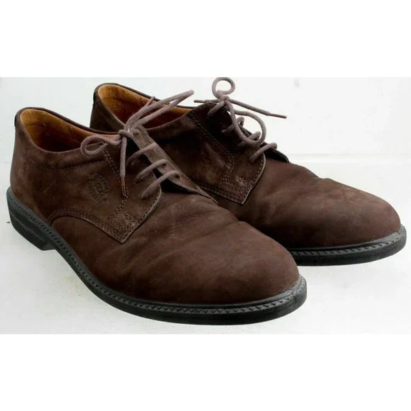 Ecco Men’s Brown Suede Lace Up Shoes Comfort Fibre System EUR 47 US 13 UK 12 Amazon.com | ECCO Men main image 4